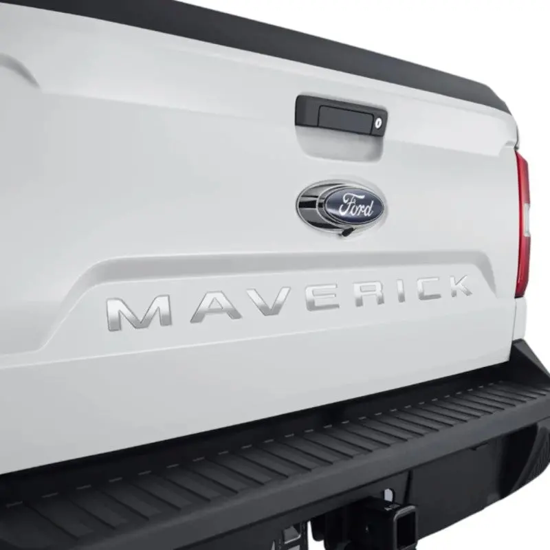 Putco Polished Stainless Steel Ford Maverick Lettering Kit For 2022–2023 Models 1