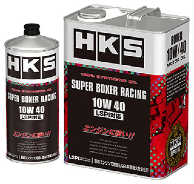 Hks Super Boxing Racing Motor Oil – 10W-40 Synthetic Blend, 1-Liter Bottle (Minimum Order: 12 Units) 1