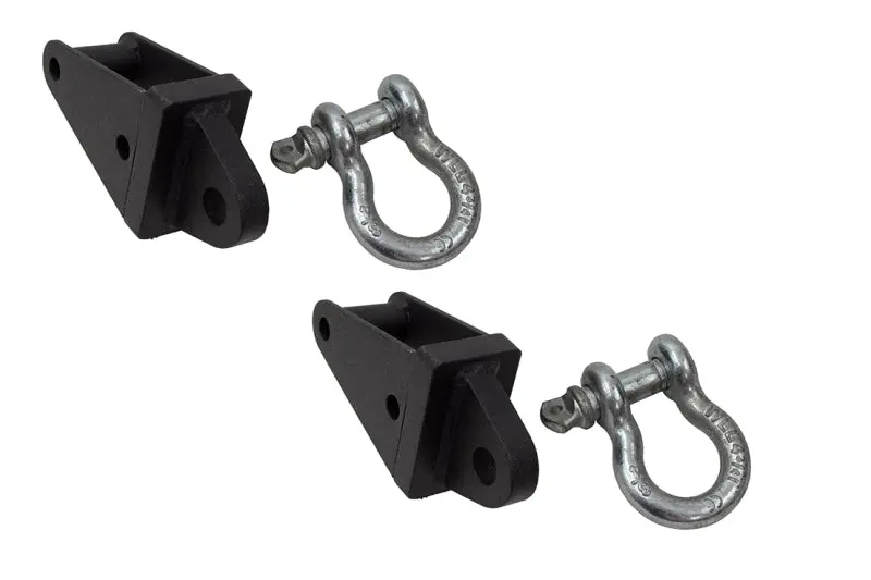 Fishbone Offroad 07-18 Jk Wrangler Rubicon And Unlimited Jeep Jk Rear D-Ring Frame Mounts 1