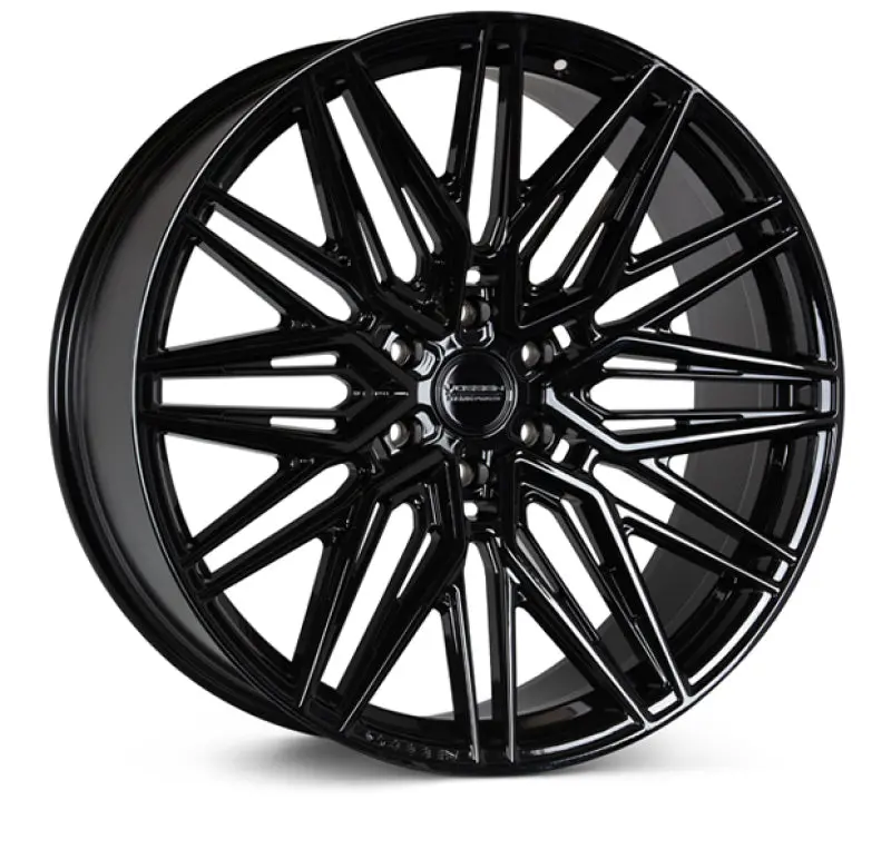 Vossen Hf6-5 Gloss Black 22X12 Wheel – 6X139.7 Bolt Pattern, Et-44 Offset, Ultra-Deep Face, 106.1Mm Bore 1