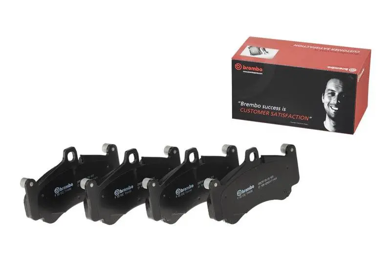 Brembo 17-20 Audi A4 Front Premium Nao Ceramic Oe Equivalent Pad 1