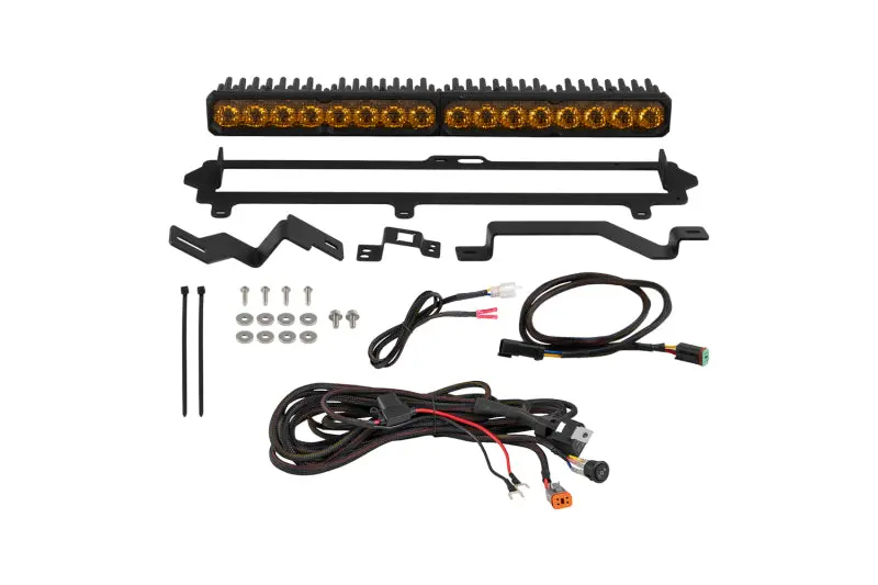 Diode Dynamics Pro Grille Ss20 Led Kit For 2022–2026 Toyota Tundra – Yellow Combo (3000K) 1