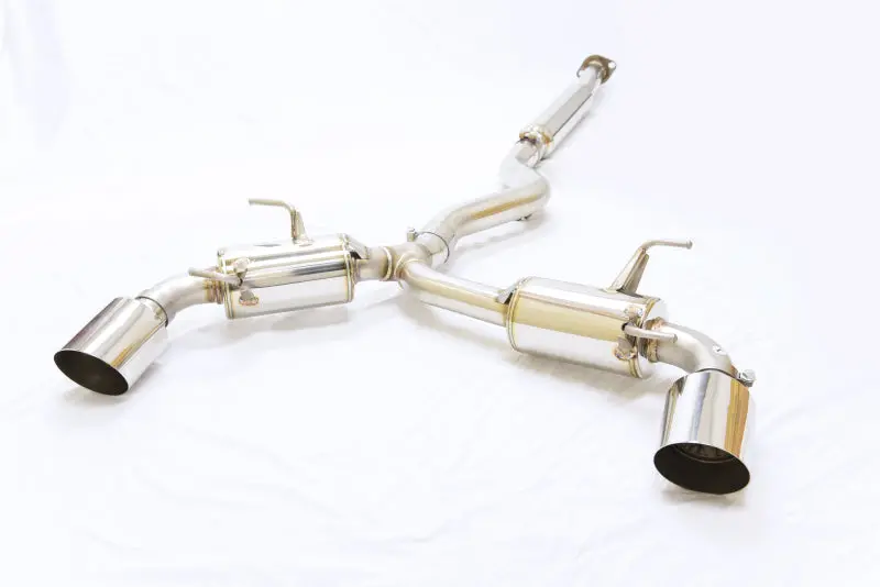 Mxp Rs Performance Exhaust System – Stainless Steel Cat-Back With Polished Tips For 2013+ Subaru Brz & 2017+ Toyota 86 1