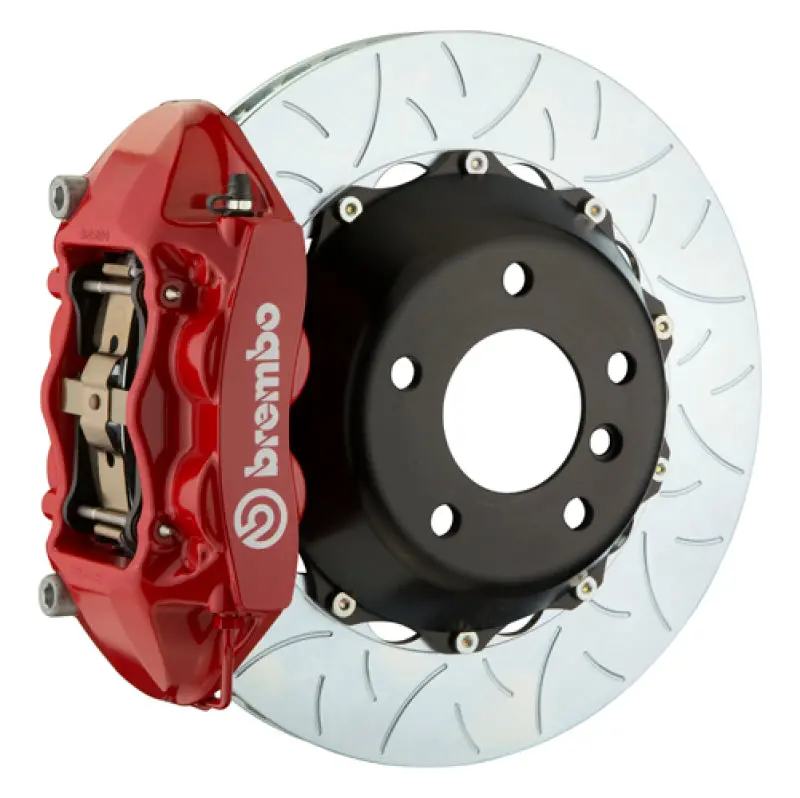 Brembo Rear Big Brake Kit For 2015–2023 Mustang Gt/V6/Ecoboost – 4-Piston Calipers & Slotted 380X28Mm Two-Piece Rotors 1