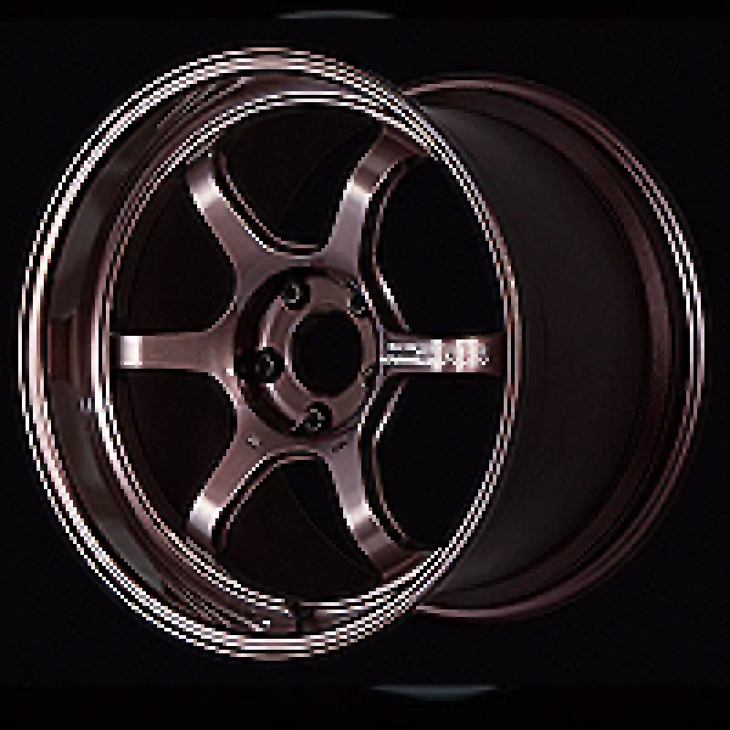 Advan R6 18X9.5 +05 5-114.3 Racing Copper Bronze Wheel 1