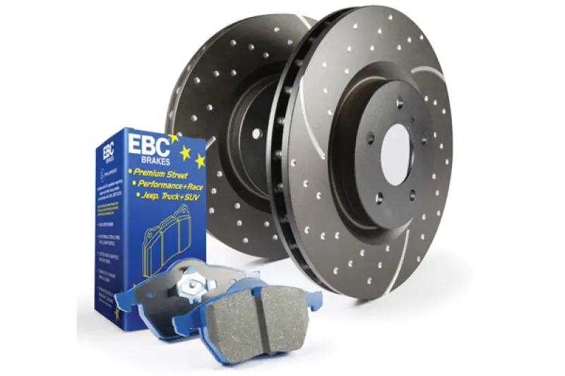 Ebc Bluestuff Brake Pad & Drilled Gd Rotor Kit – Performance Street Upgrade 2