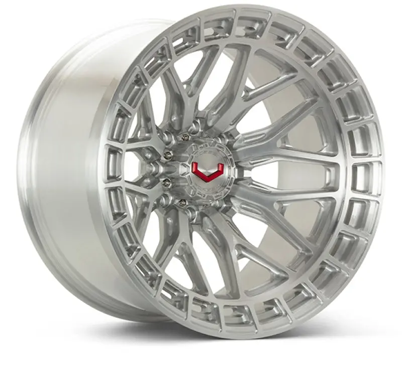 Vossen Lcx-02 Monoblock Wheel – 24X10 Inch, 6X139.7 Bolt Pattern, Et35 Offset, Deep Dish, Brushed Gloss Clear Finish 1