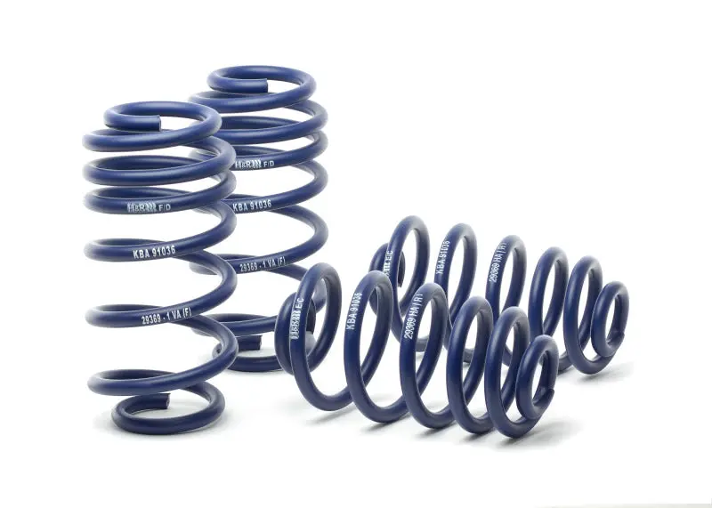 H&R Sport Lowering Springs For 2002–2008 Audi A4 & A4 Avant (2Wd, 4-Cylinder, 8E Platform) 1
