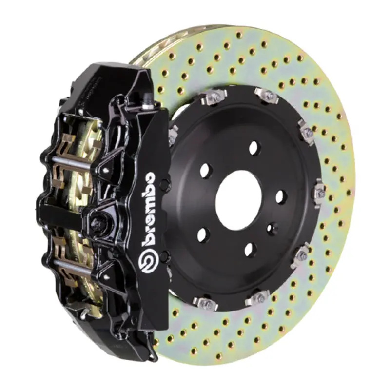 Brembo Gt Big Brake Kit – Front, 6-Piston Calipers, 380X34Mm Drilled Rotors For Mercedes-Amg C-Class (2016–2021) 1
