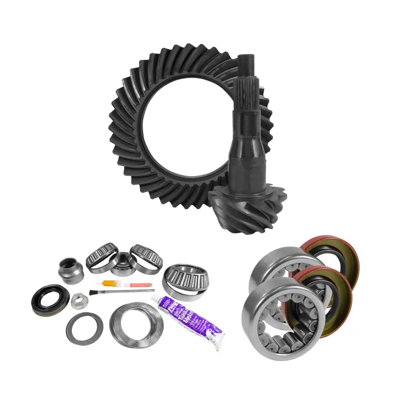 Yukon 9.75-Inch Rear Ring And Pinion Install Kit For Ford Axles – Includes Bearings And Seal (3.73 Ratio) 2