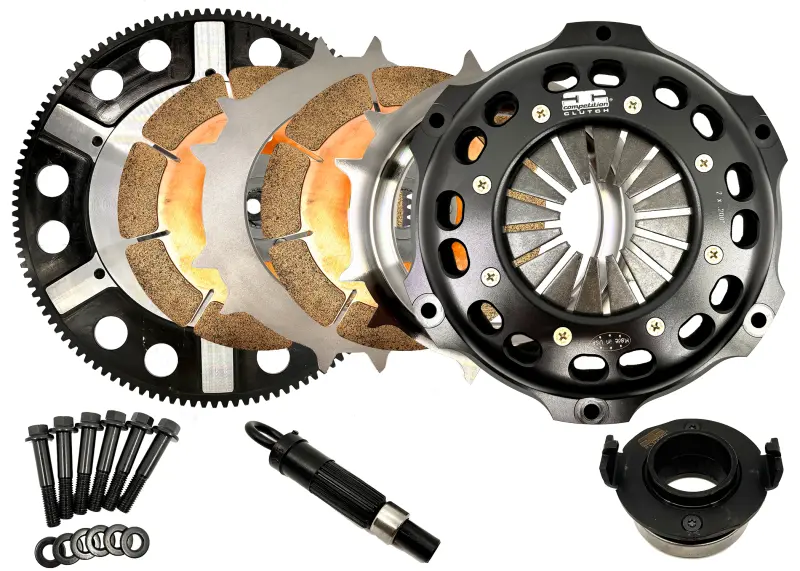 Competition Clutch Twin-Disc Ceramic Clutch Kit For Honda/Acura B-Series Engines (184Mm) 1