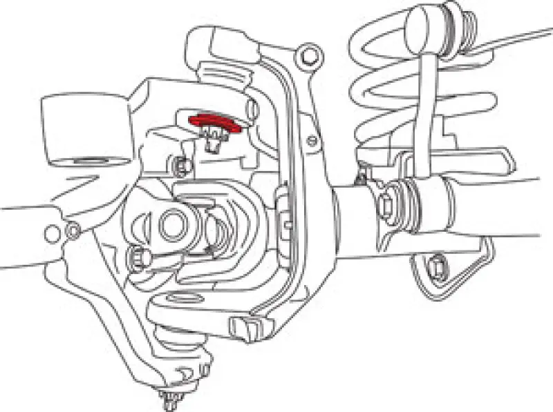 Spc Performance Jeep 1-1/4 Deg. Camber Sleeve 2