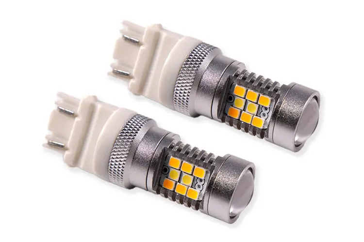 Diode Dynamics Dd0053P Hp24 Dual-Color Led Bulbs – 3157 Base, Cool White (Pair) 1