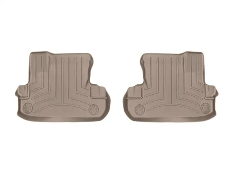 Weathertech Rear Floorliner For 2017–2024 Mercedes-Benz S-Class Coupe & Cabriolet – Tan 1