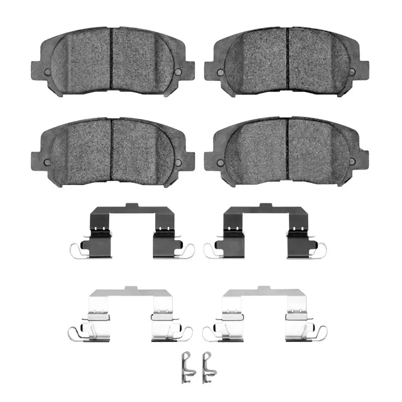 R1 Performance Brake Pad & Hardware Kit For 2014–2022 Chrysler 200 – Front Off-Road/Towing Use 1