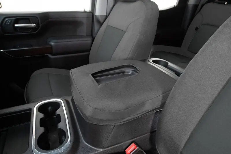 Covercraft Endura Precisionfit Second-Row Seat Covers For 2018–2024 Toyota Camry – Silver/Charcoal 1