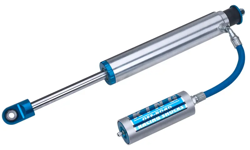 King 2.5" Remote Reservoir Rear Shocks For 2005+ Toyota Tacoma (6-Lug) 1