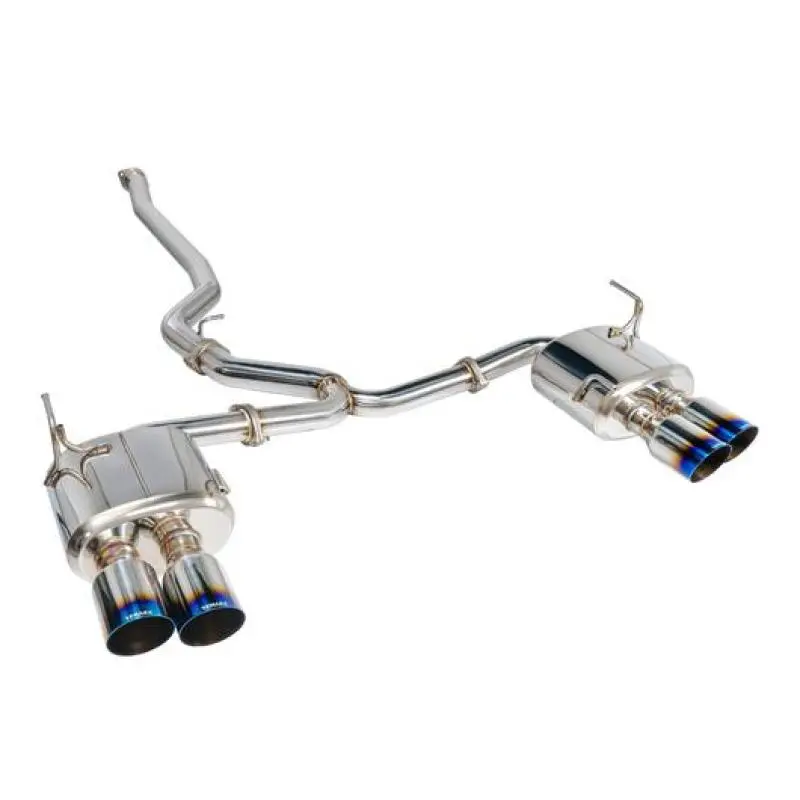 Remark Stainless Steel Quad-Tip Cat-Back Exhaust – Tuned For 2015+ Subaru Wrx And Sti Models 1