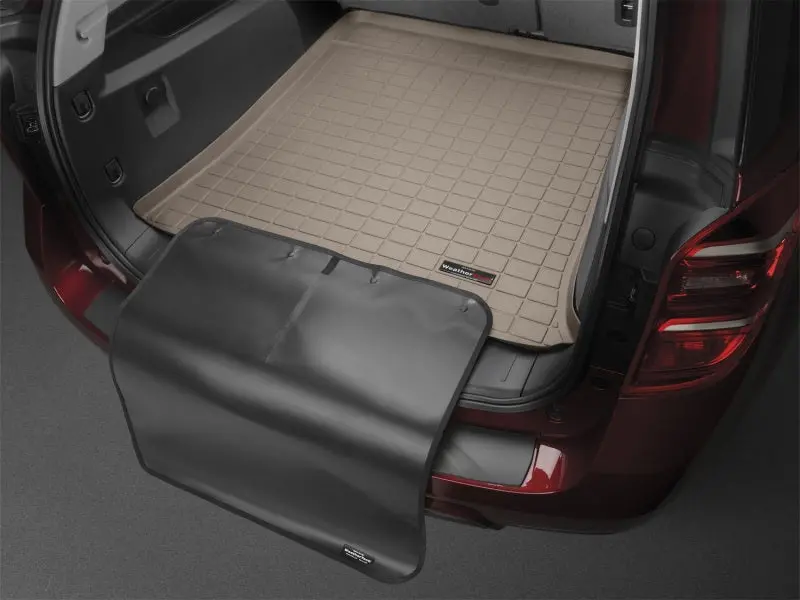 Weathertech Cargo Liner With Bumper Protector For 2023–2024 Jeep Grand Wagoneer L — Tan Finish 1