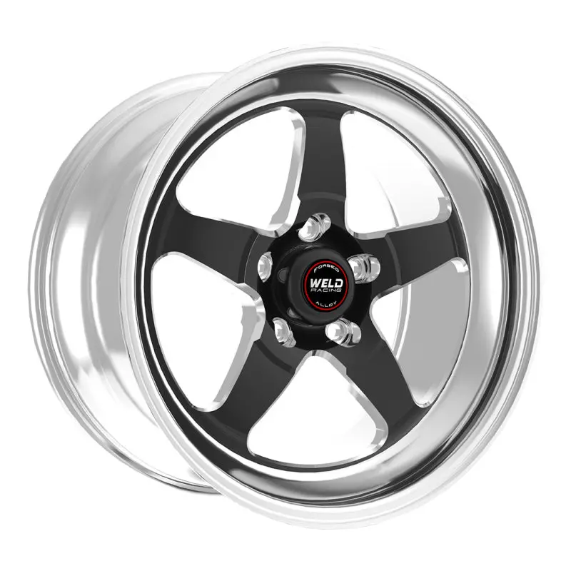 Weld S71 Forged Aluminum Wheel – 17X10 Inches, 5X120Mm Bolt Pattern, 6.2-Inch Backspace, High-Pad Black Finish 2