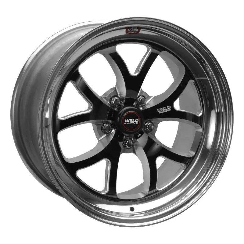 Weld S76 18X11 / 5X4.5 Bp / 6.1In. Bs Black Wheel (High Pad) - Non-Beadlock 1