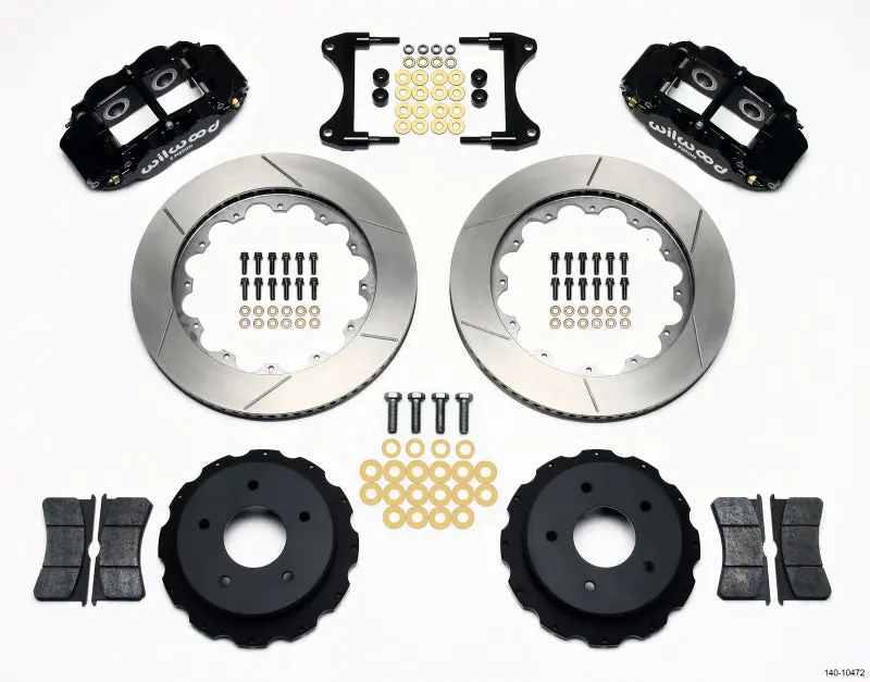Wilwood Narrow Superlite 4R Rear Brake Kit – 14 In Rotors For 1965–1982 Corvette C2/C3 1