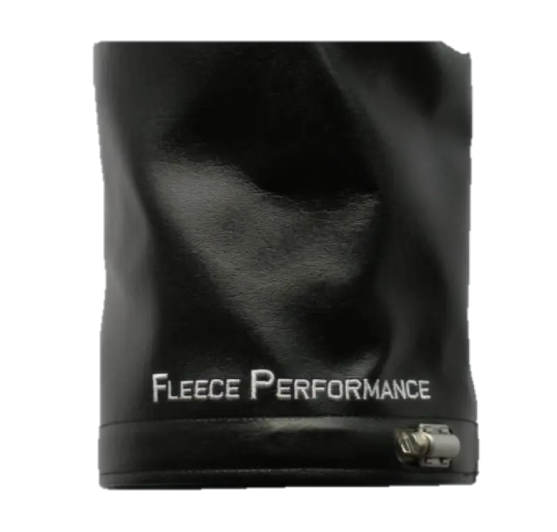 Fleece Performance 8-Inch Stack Cover With 45-Degree Miter Cut For Diesel Exhaust Systems 1