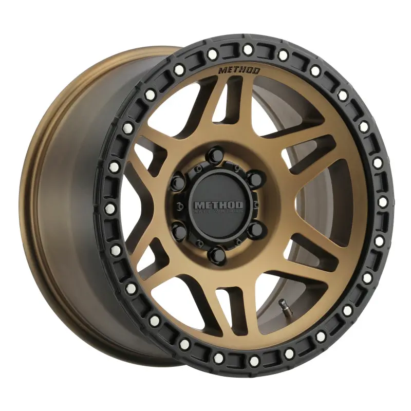 Method Mr312 Bronze/Black Street Loc Wheel – 17×8.5 In, 0 Mm Offset, 6×120 Bolt Pattern, 67 Mm Center Bore 1